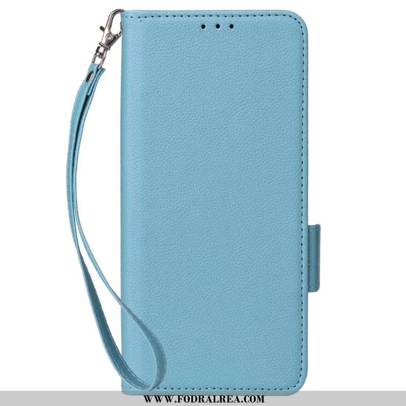 Fodral Xiaomi 15t Konstläder Med Rem