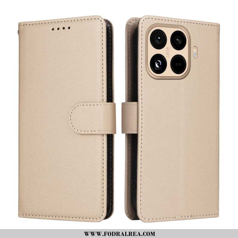 Fodral Xiaomi 15t Pro Rfid-plånbok Med Lädereffekt