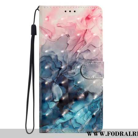 Fodral Xiaomi 15t Pro Rosa Och Blå Marmor