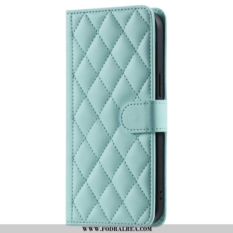 Fodral Xiaomi 15t Quiltad Med Remmar