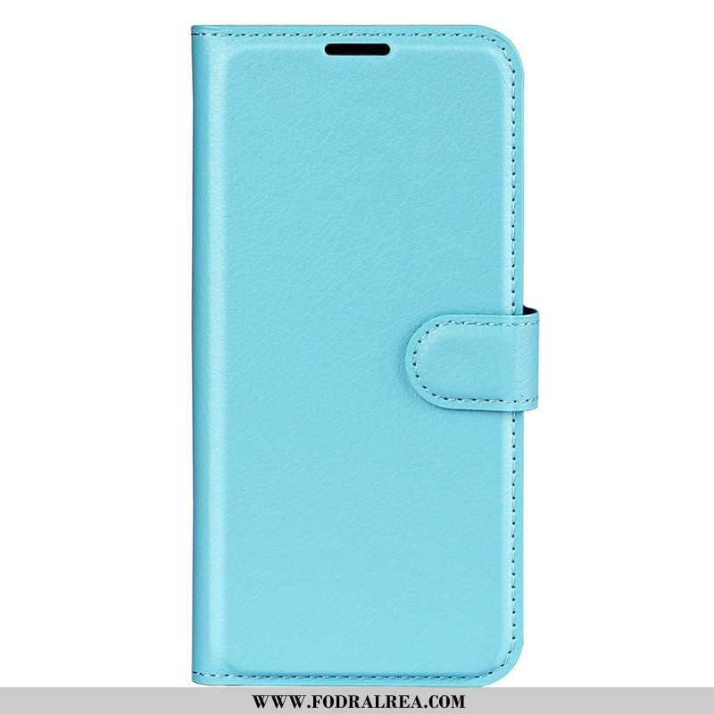 Fodral Xiaomi 17 Klassiskt Litchi-imitationsläder