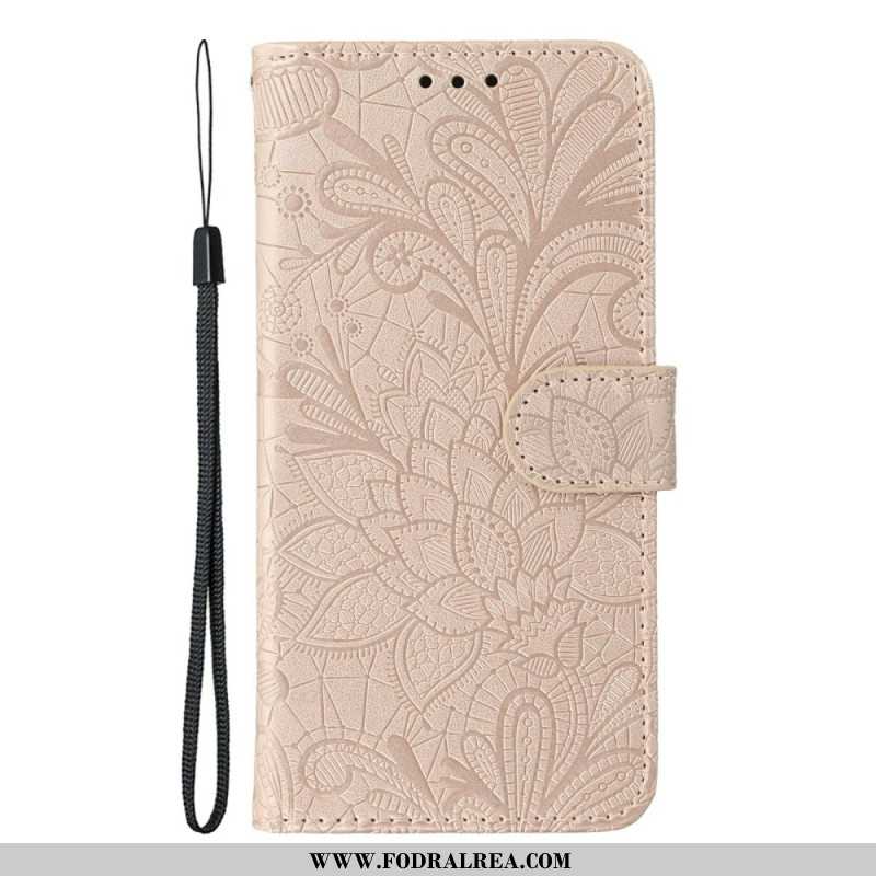 Fodral Xiaomi 17 Pro Max Spetsblommor