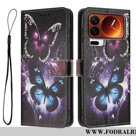 Fodral Xiaomi 17 Pro Max Två Fjärilar