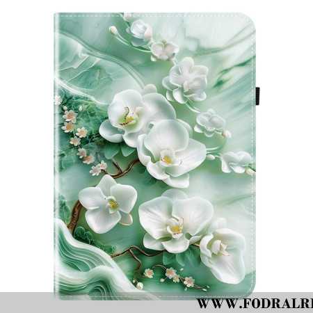 Fodral Xiaomi Pad 7 / 7 Pro Jadeblommor