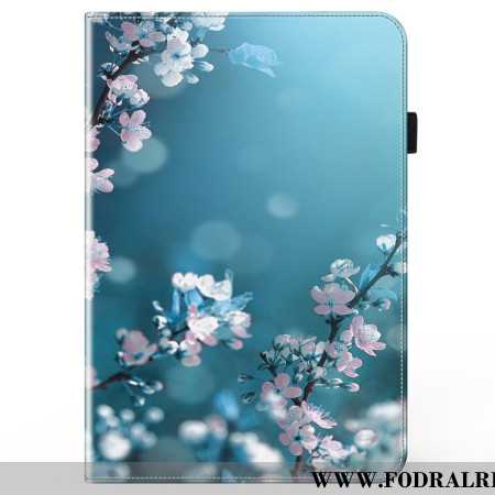 Fodral Xiaomi Pad 7 / 7 Pro Persikoblommor