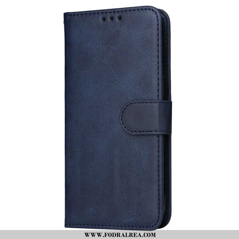 Fodral Xiaomi Redmi Note 14 4g Lädereffekt