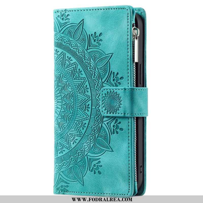 Fodral Xiaomi Redmi Note 14 4g Plånbok Med Mandala-mockaeffekt