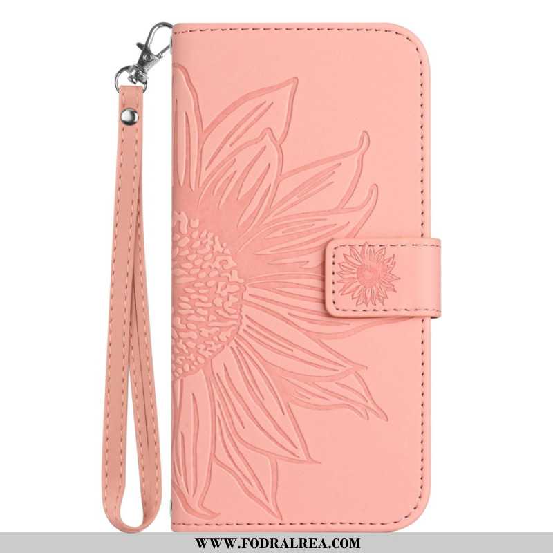 Fodral Xiaomi Redmi Note 14 5g Solrostryck Med Rem