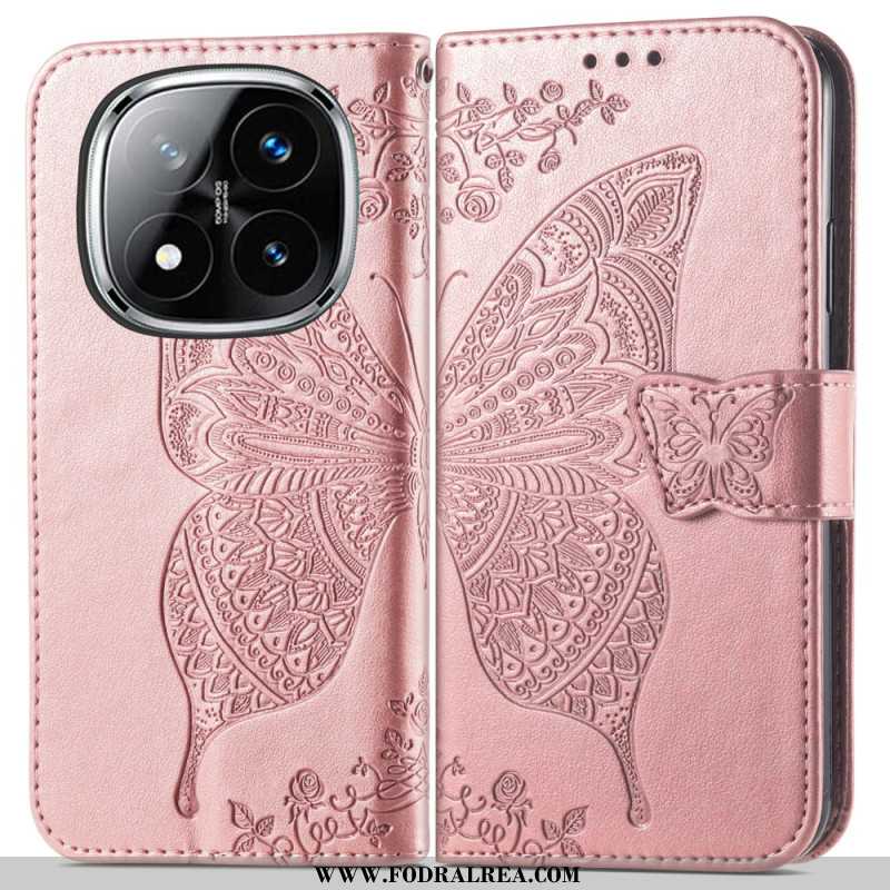 Fodral Xiaomi Redmi Note 14 Pro 4g Barockfjäril
