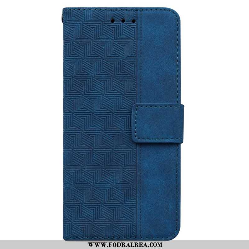 Fodral Xiaomi Redmi Note 14 Pro 5g Vävt Mönster