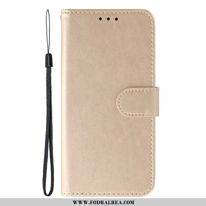 Fodral Xiaomi Redmi Note 14s Monokrom Lädereffekt