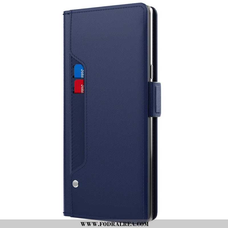 Fodral Xiaomi Redmi Note 14s Spegel Och Avtagbar Korthållare