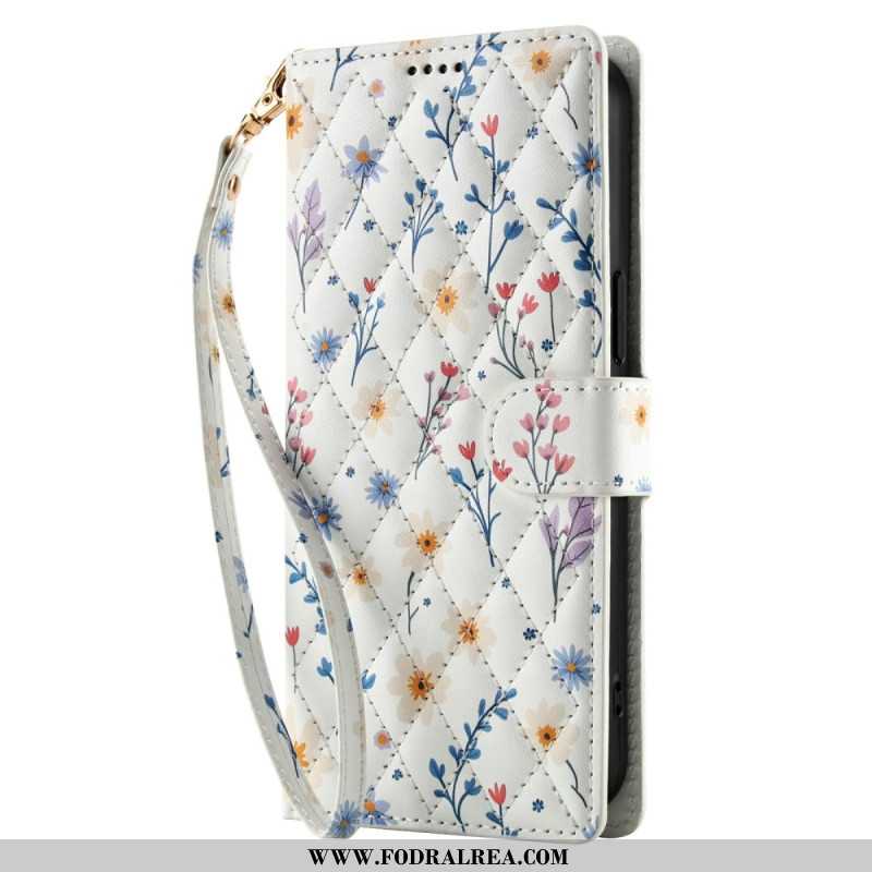 Fodral Xiaomi Redmi Note 15 5g Blommig Rem