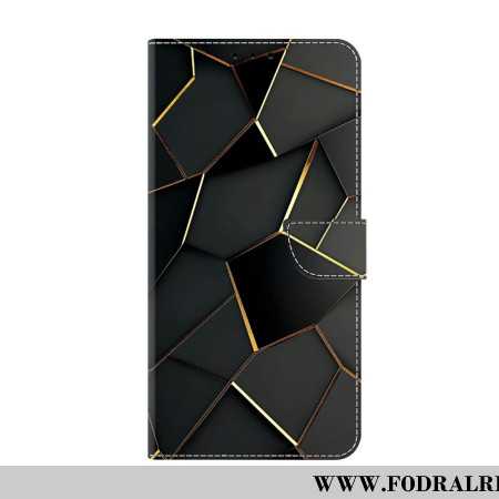 Fodral Xiaomi Redmi Note 15 5g Svart Och Guldmönster