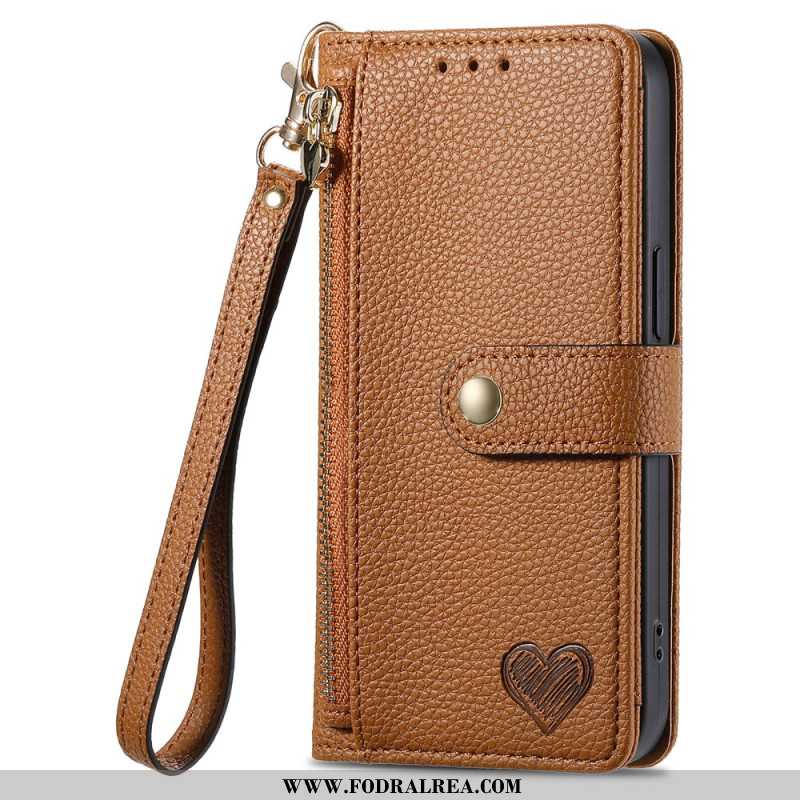 Fodral Xiaomi Redmi Note 15 Pro Plus 5g Rfid-blockerande Hjärtdesign