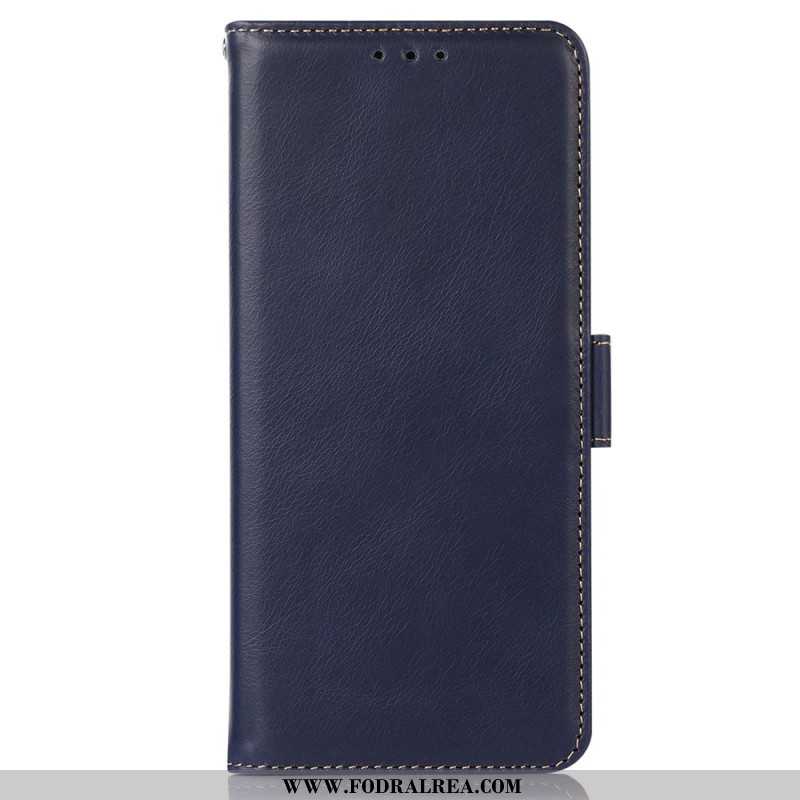 Fodral iPhone 17 Pro Max Premium Rfid-plånbok I Läder