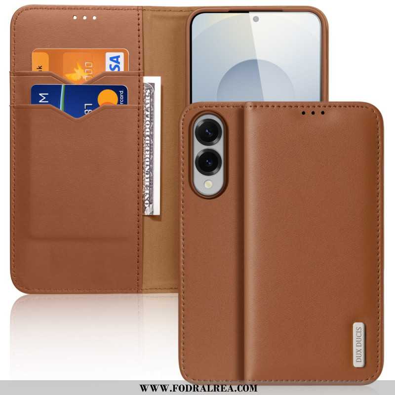 Folio-fodral För Samsung Galaxy S25 5g Edge Hivo-serien Dux Ducis