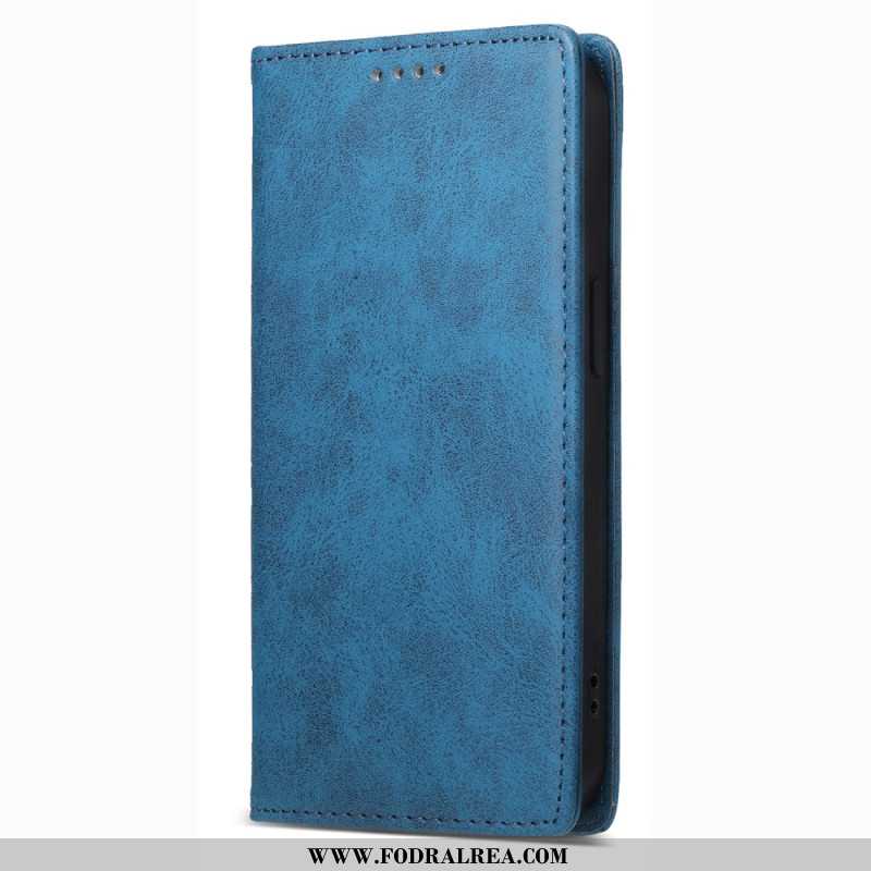 Folio-fodral För Xiaomi Redmi Note 14 4g Vintage Rfid-blockering