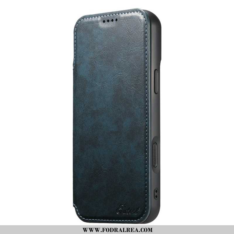 Folio-fodral För iPhone 17 Pro Max Magsafe-kompatibel