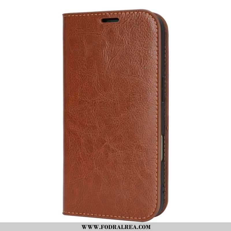 Folio-fodral För iPhone 17 Pro-läder