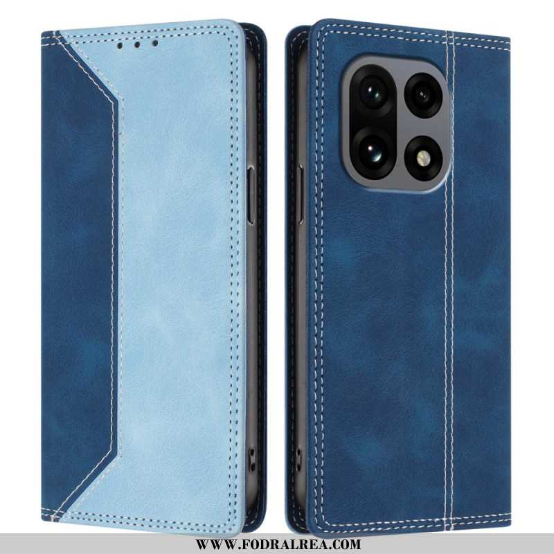 Folio-fodral Oneplus 15 Tvåfärgat Rfid-skydd