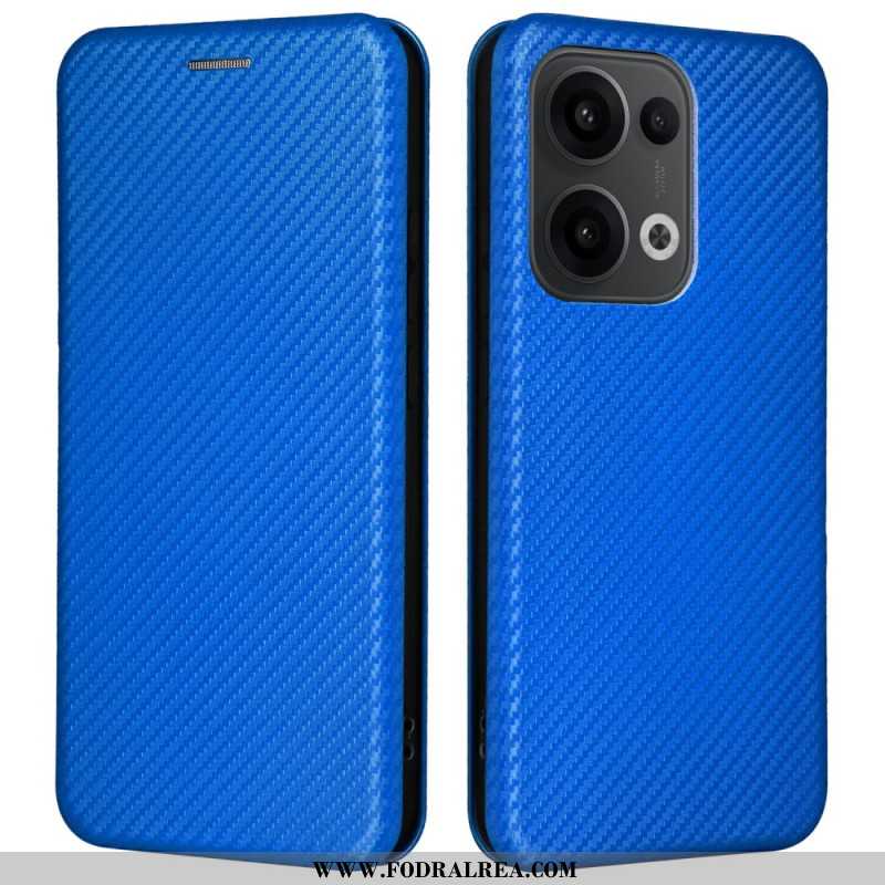 Folio-fodral Oppo Reno 13 5g Kolfiber