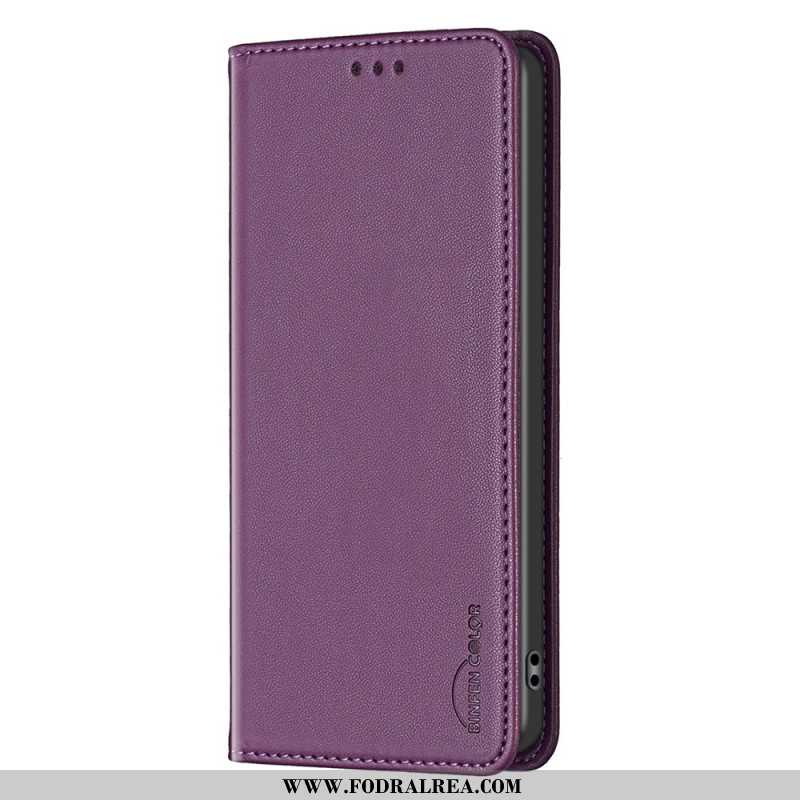 Folio-fodral Samsung Galaxy S25 5g Edge Klassisk Binfen-färg