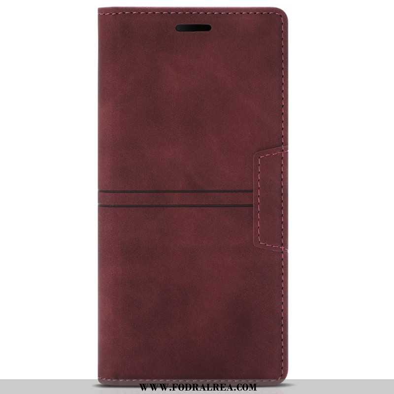 Folio-fodral Samsung Galaxy S25 5g Telefonfodral Stiliserad