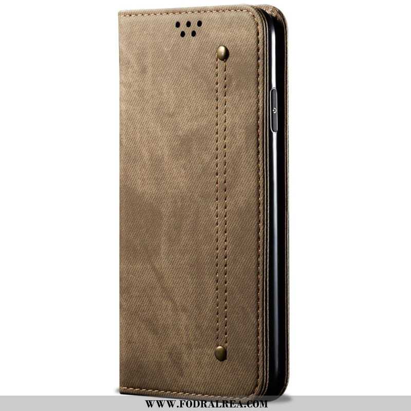 Folio-fodral Samsung Galaxy S25 Plus 5g Denimtyg