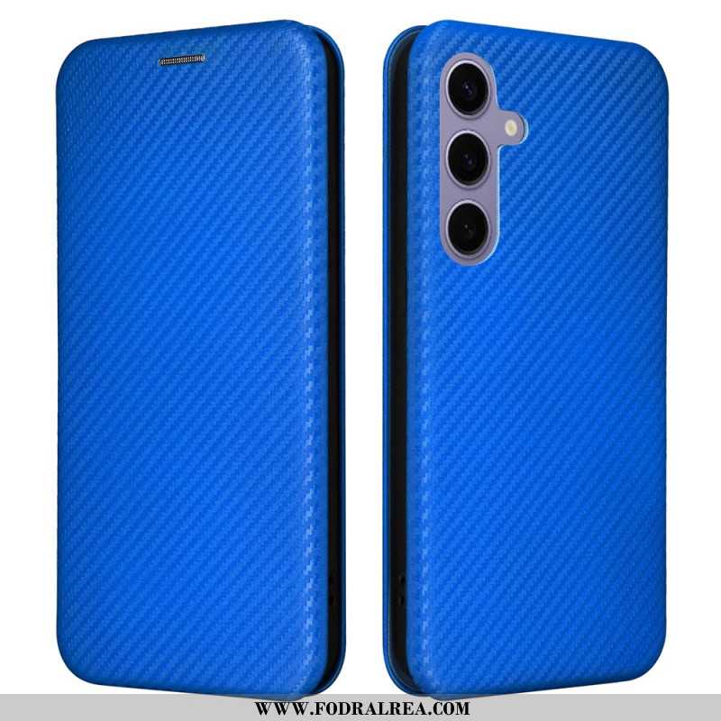 Folio-fodral Samsung Galaxy S25 Plus 5g Kolfiber