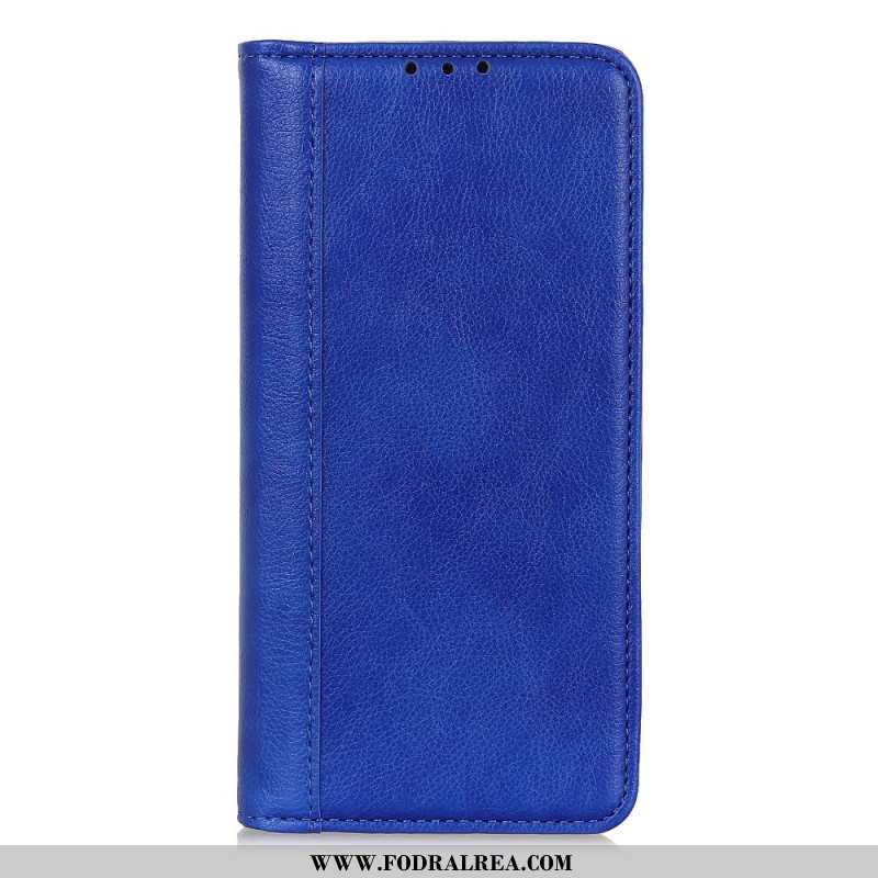 Folio-fodral Samsung Galaxy S25 Ultra 5g Spaltläder I Litchi