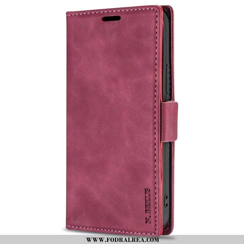 Folio-fodral Samsung Galaxy S25 Ultra 5g Telefonfodral Polyuretanläder