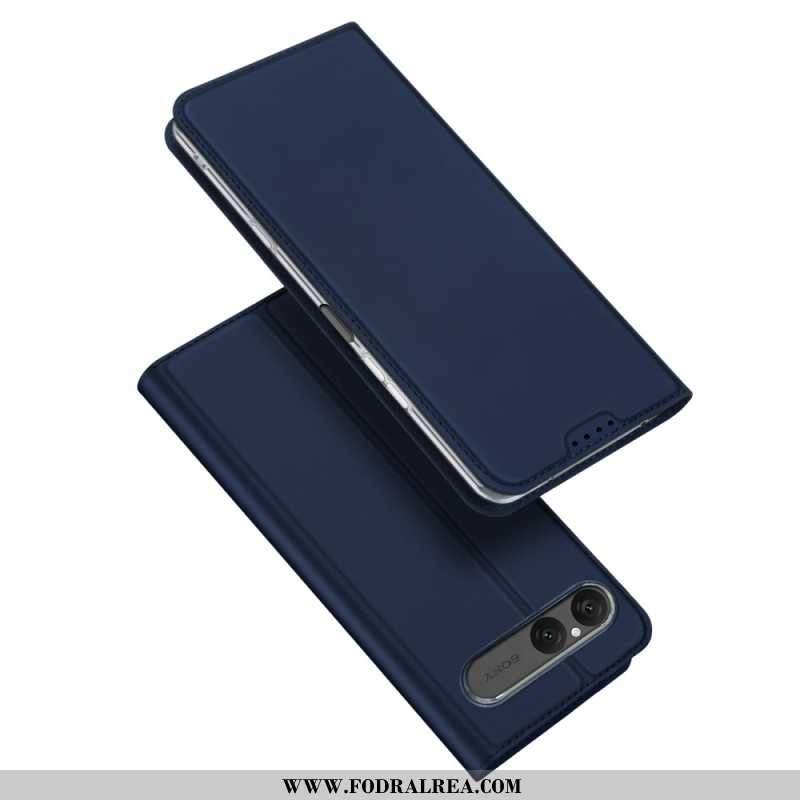 Folio-fodral Sony Xperia 10 Vii Skin Pro Series Dux Ducis