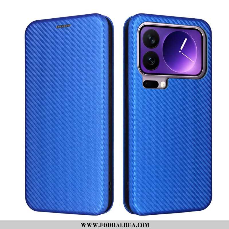 Folio-fodral Xiaomi 17 Pro Max Kolfiber