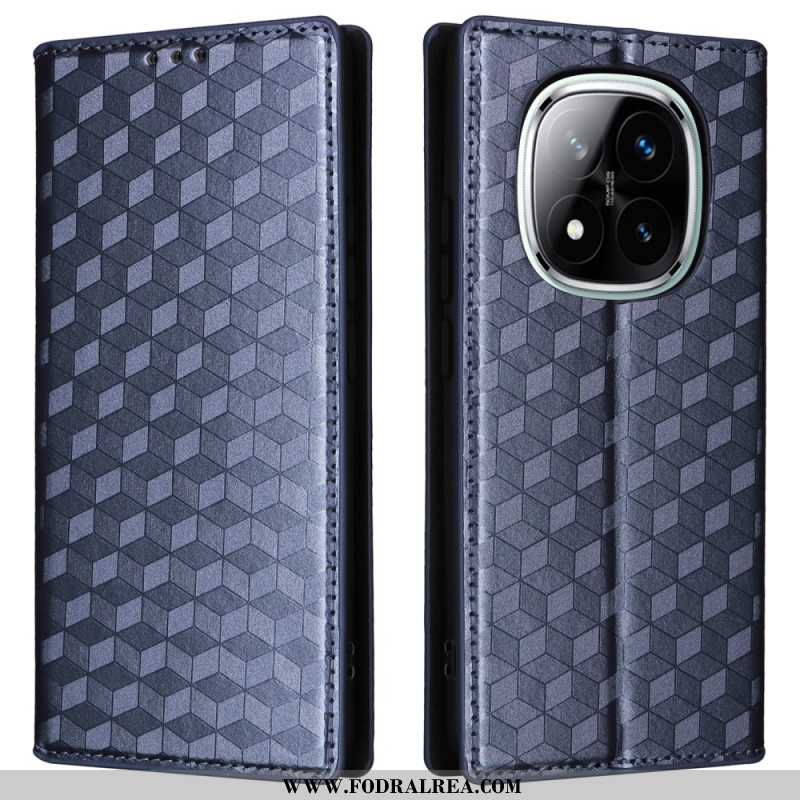 Folio-fodral Xiaomi Redmi Note 14 Pro 4g 3d-diamanter