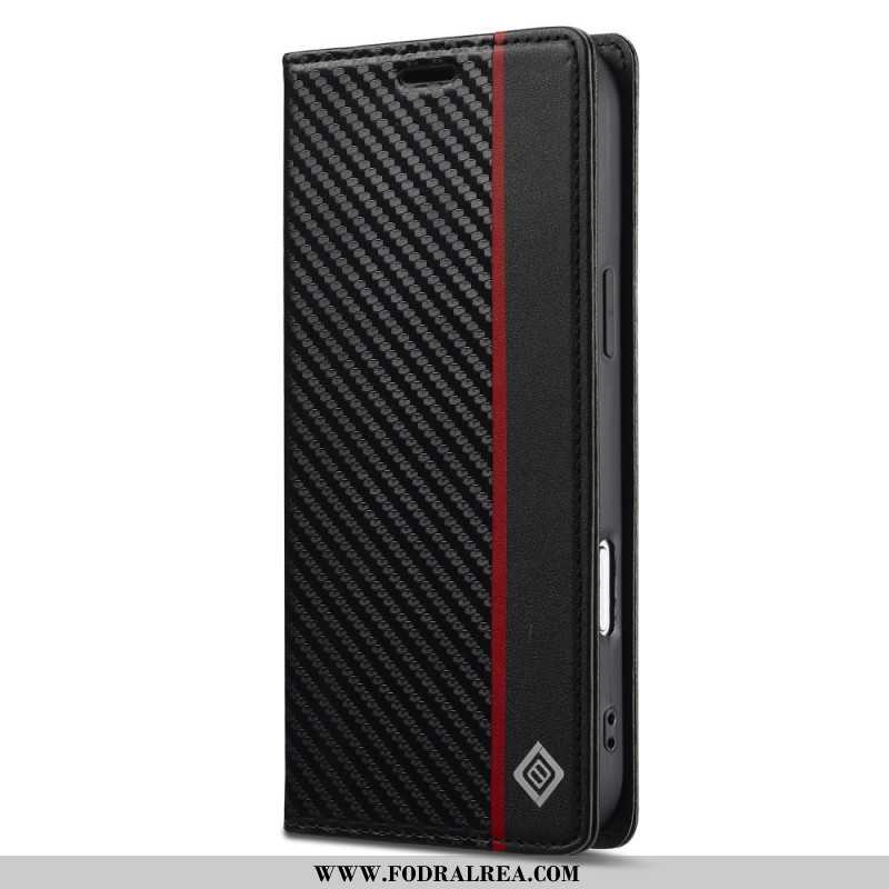 Folio-fodral iPhone 17 Pro Lc.imeeke Kolfiber