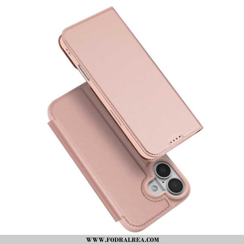 Folio-fodral iPhone 17 Skin Pro-serien Dux Ducis