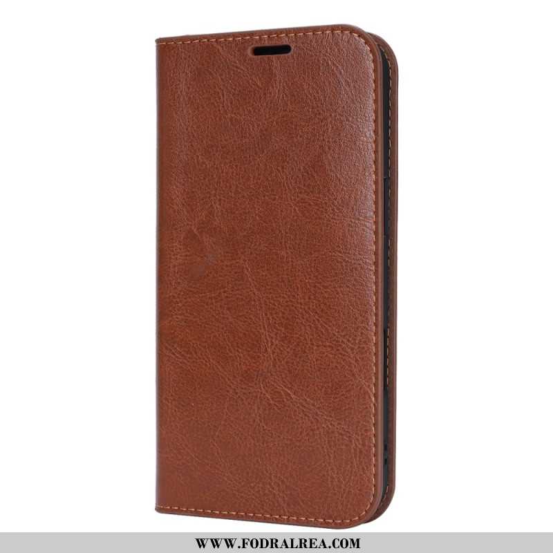 Folio-fodral iPhone Air Äkta Läder