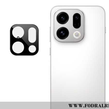 Linsskydd I Härdat Glas För Oppo Find X9 5g (svart Version)