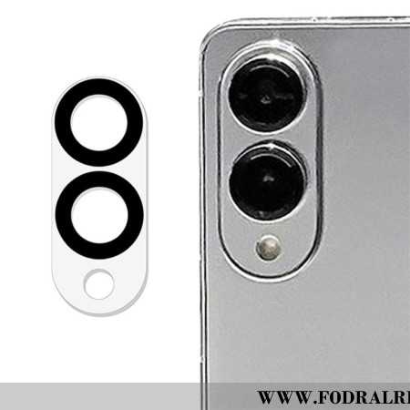 Linsskydd I Härdat Glas För Samsung Galaxy S25 Edge (svart Rund Design)