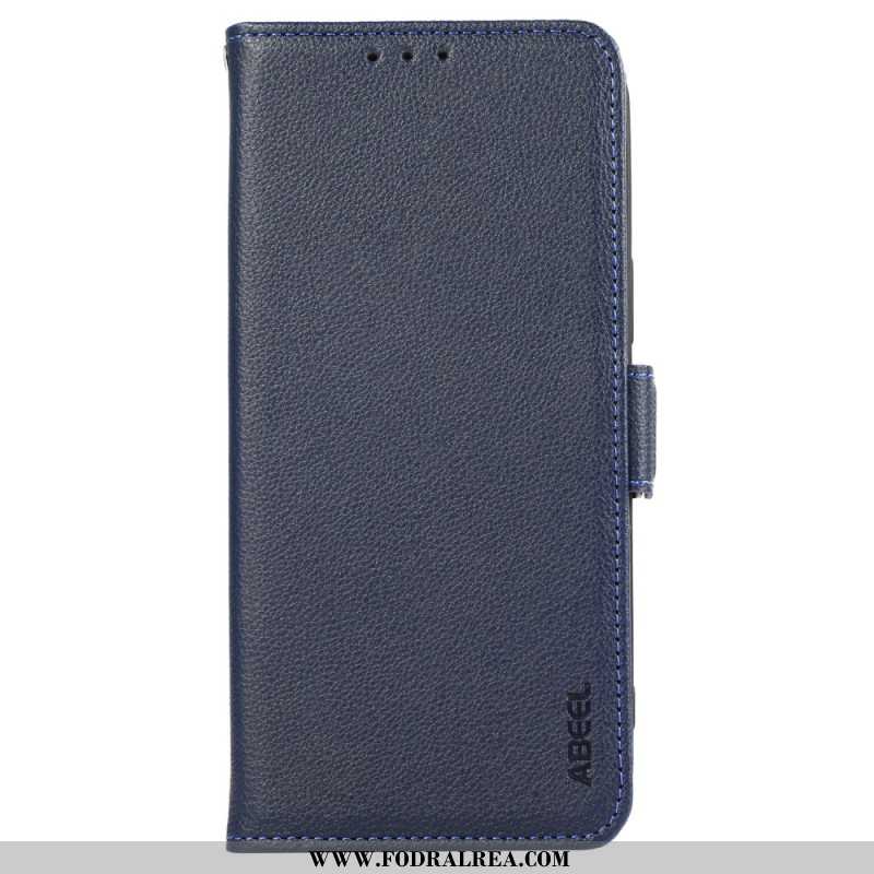 Läderfodral Oneplus 13r Telefonfodral Bakad Effekt Abeel