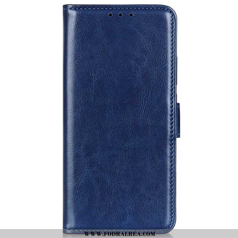 Läderfodral Oneplus 13r Telefonfodral Lackkonstläder