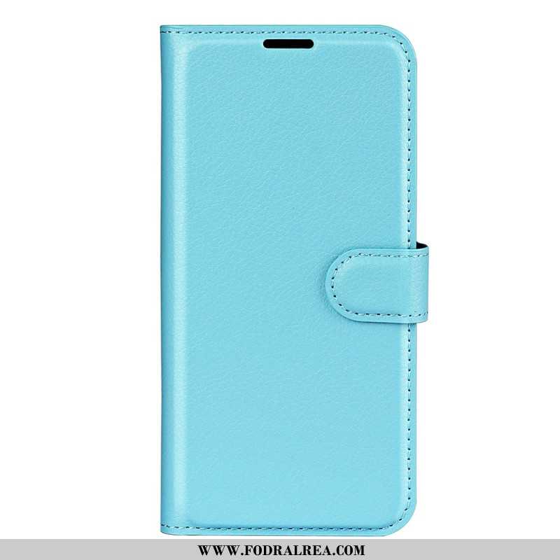 Läderfodral Oneplus 15 Telefonfodral Konstläderlitchi