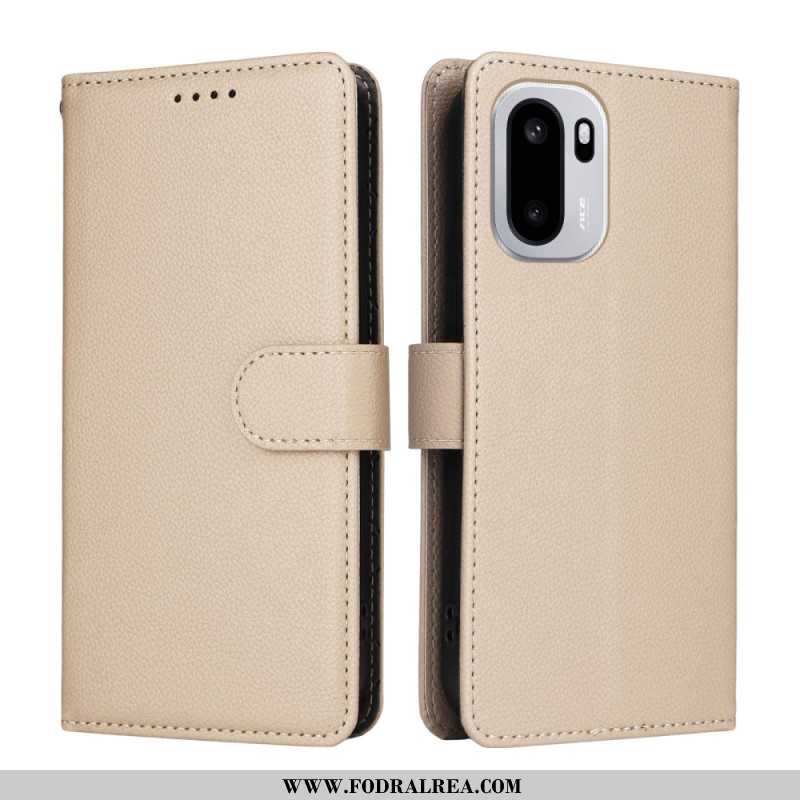 Läderfodral Oneplus 15r Telefonfodral Rfid-blockering