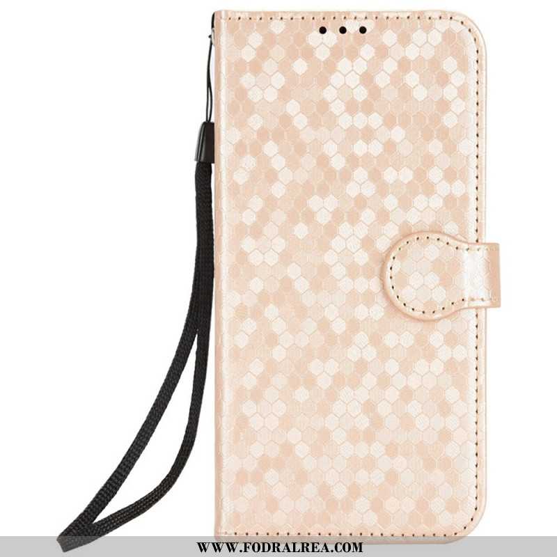 Läderfodral Oppo Reno 13 5g Telefonfodral Glitterprickar