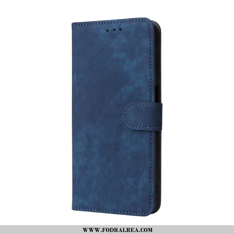 Läderfodral Samsung Galaxy A17 4g / 5g Telefonfodral Rfid-blockerande Mockaeffekt