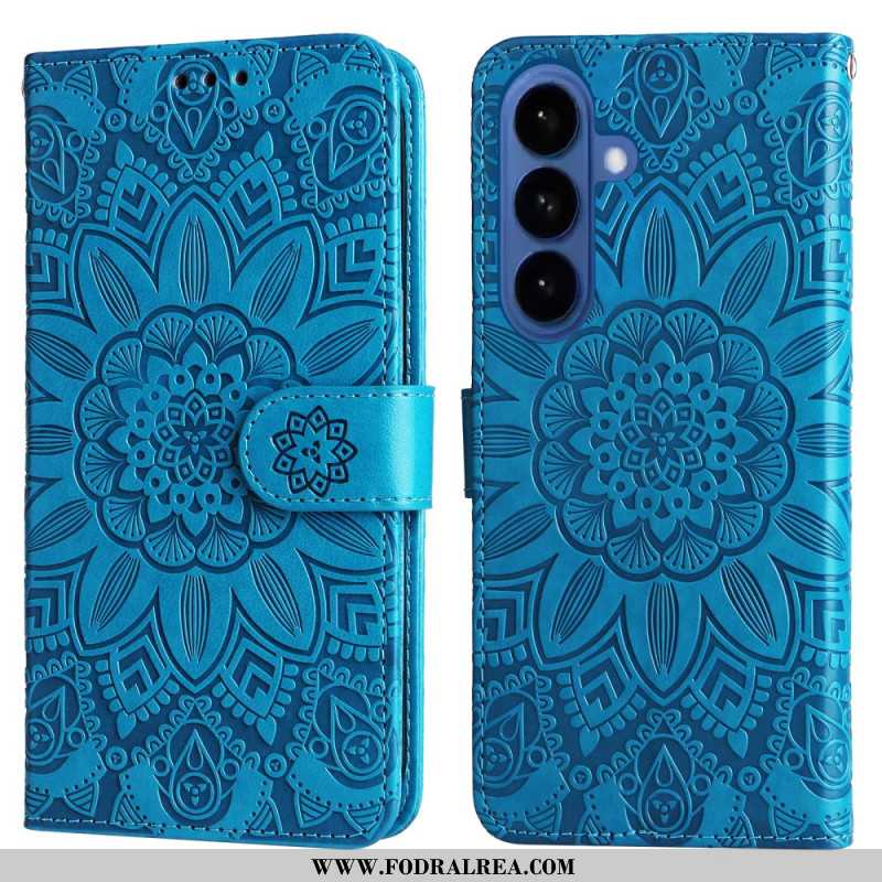 Läderfodral Samsung Galaxy S26 Plus Telefonfodral Mandala