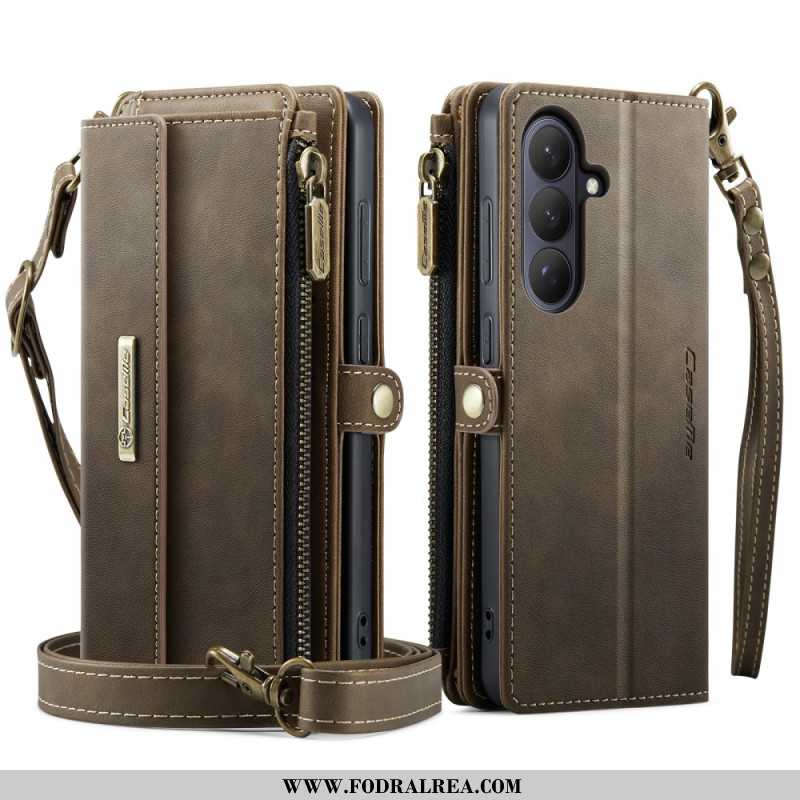 Läderfodral Samsung Galaxy S26 Telefonfodral Caseme-plånbok