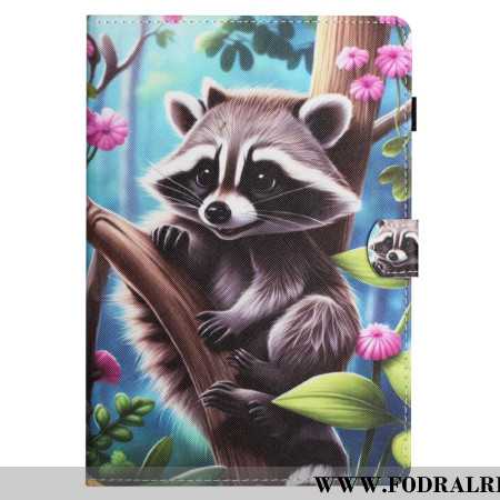 Läderfodral Samsung Galaxy Tab S11 Telefonfodral Tvättbjörn