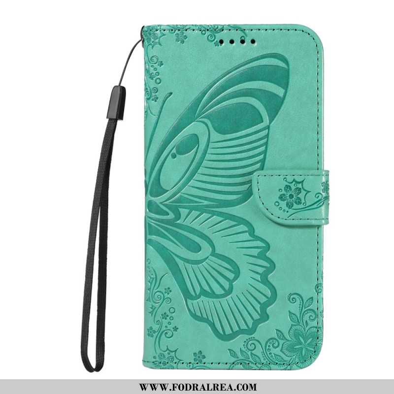 Läderfodral Xiaomi 15 Ultra Telefonfodral Fjärilsdesign